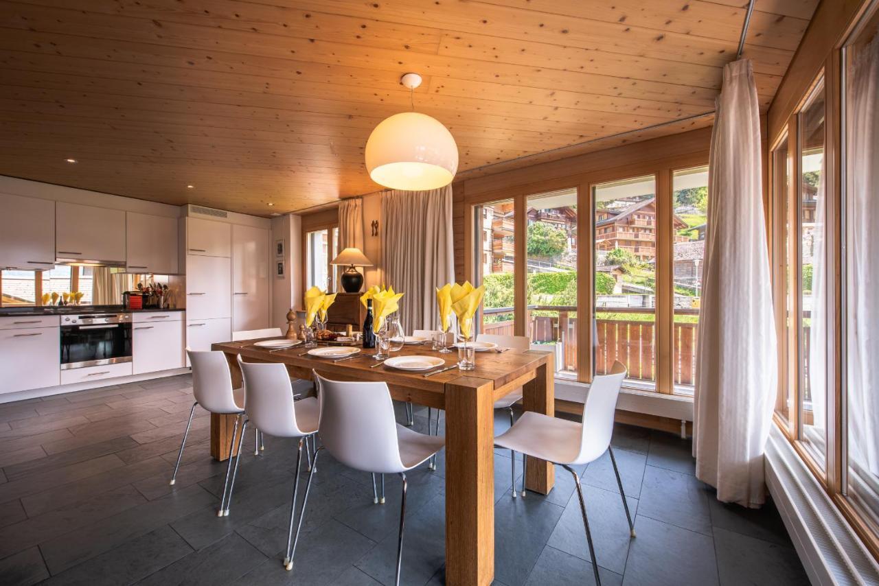 Chalet Bella Vista 4 Wengen Exteriér fotografie