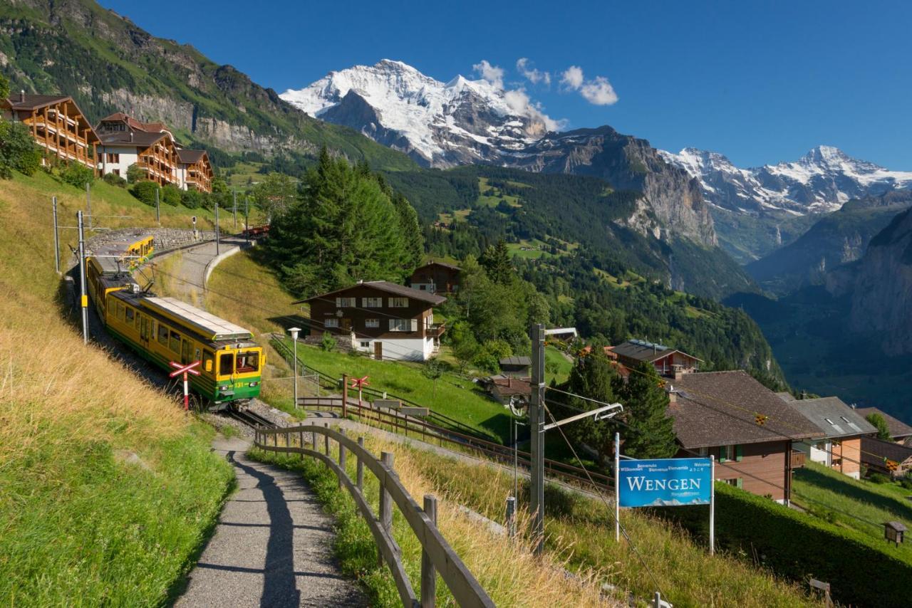 Chalet Bella Vista 4 Wengen Exteriér fotografie