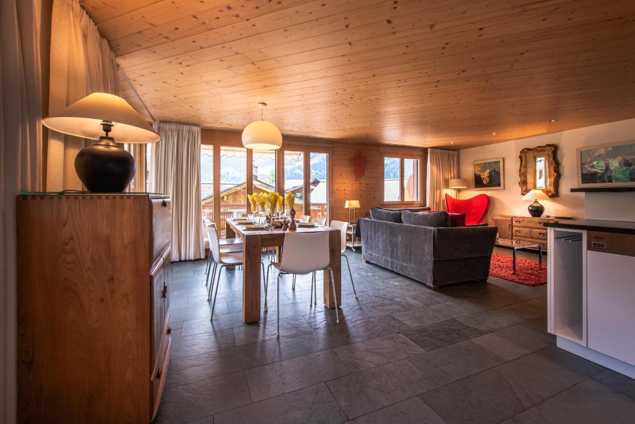 Chalet Bella Vista 4 Wengen Exteriér fotografie