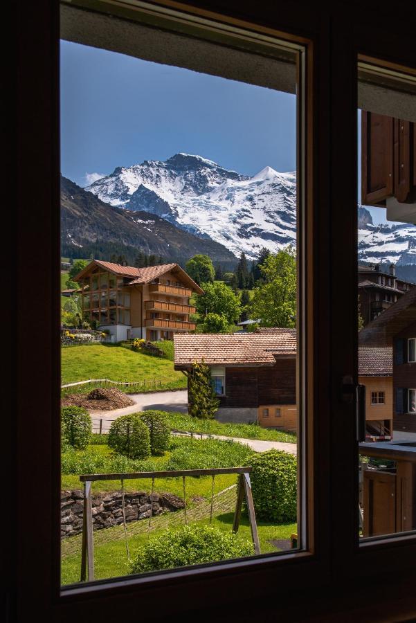 Chalet Bella Vista 4 Wengen Exteriér fotografie