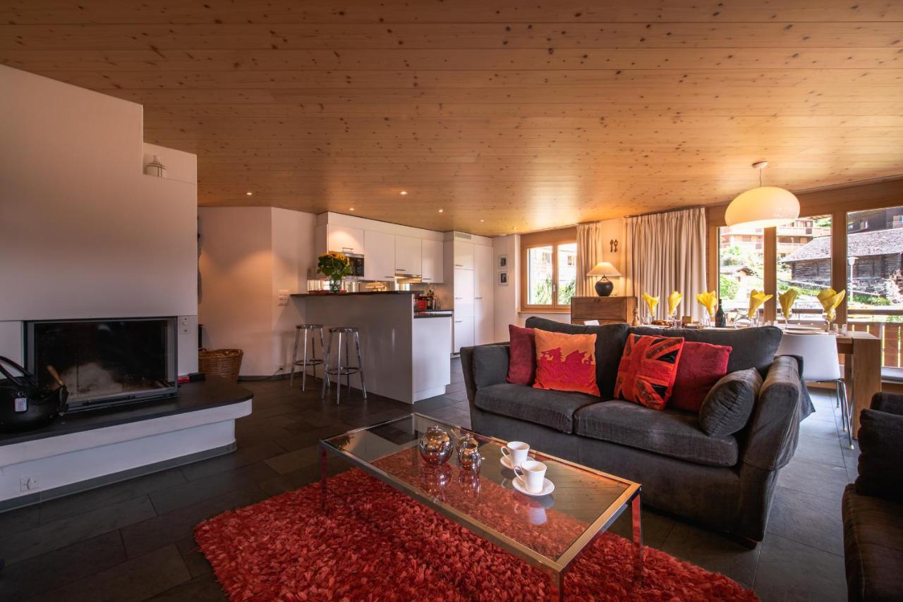Chalet Bella Vista 4 Wengen Exteriér fotografie