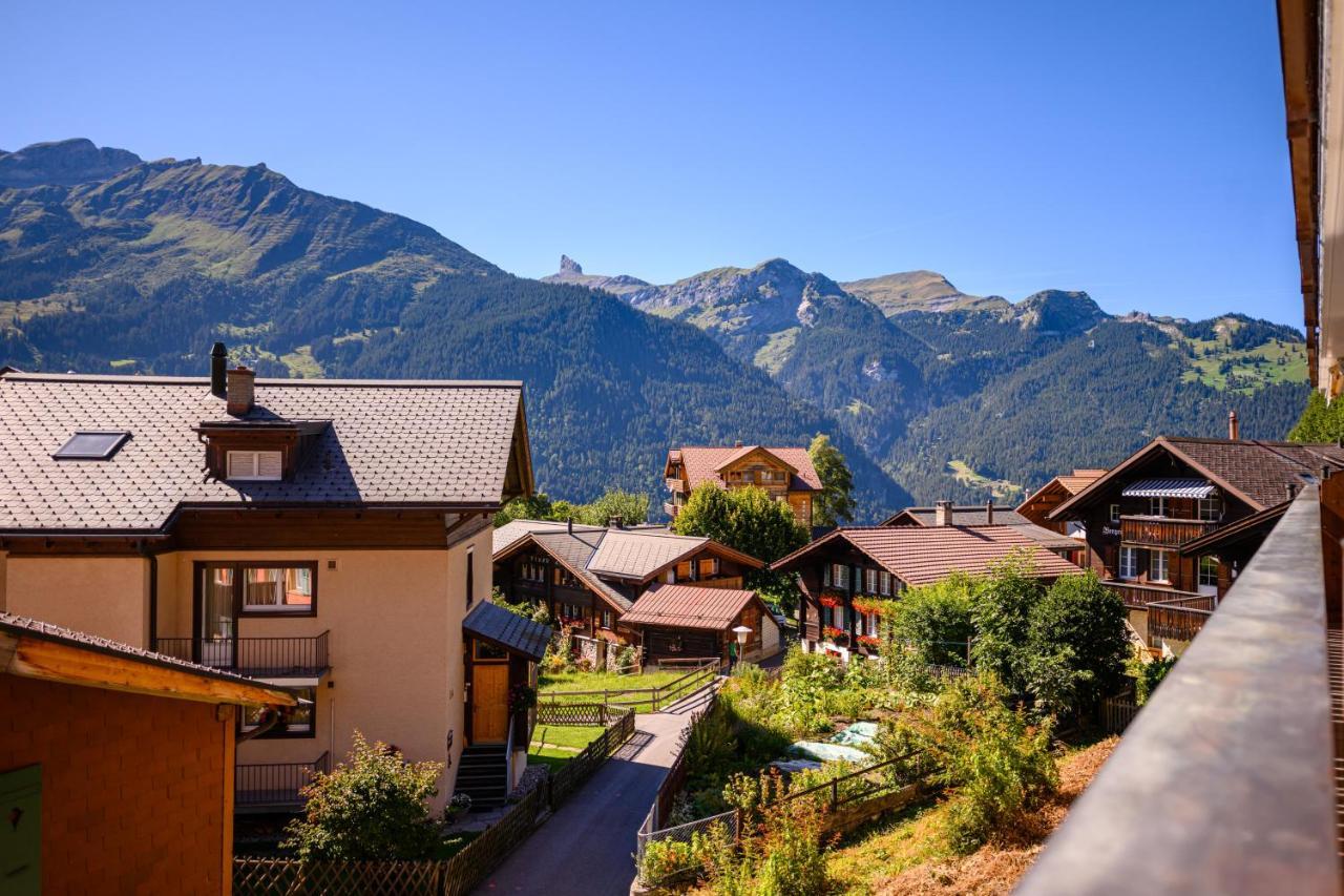 Chalet Bella Vista 4 Wengen Exteriér fotografie
