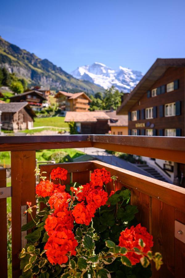 Chalet Bella Vista 4 Wengen Exteriér fotografie